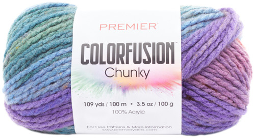 3 Pack - Premier Colorfusion Chunky Yarn-Tropical - 1174-03 - 847652098586