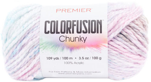 3 Pack - Premier Colorfusion Chunky Yarn-Salt Water Taffy - 1174-13 - 847652098685