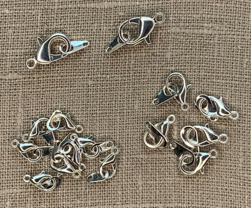 Jewelry Made By Me Lobster Clasp 15/Pkg-Silver 22190175