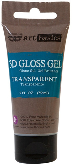 3 Pack - Finnabair Art Basics 3D Gloss Gel 2oz-Transparent - 962982 - 655350962982
