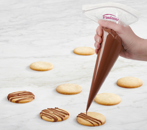 Trudeau Pro Zip Chocolate Melt Bags-12" - 05119138 Trudeau Pro Zip Chocolate Melt Bags-12" - 05119138