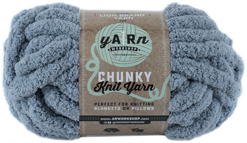 3 Pack - Lion Brand AR Workshop Chunky Knit Yarn-Fog - 951-148 - 023032030579