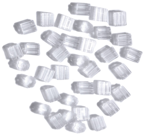 6 Pack Cousin French Wire Rubber Earring Backs 36/Pkg-Clear 40000538