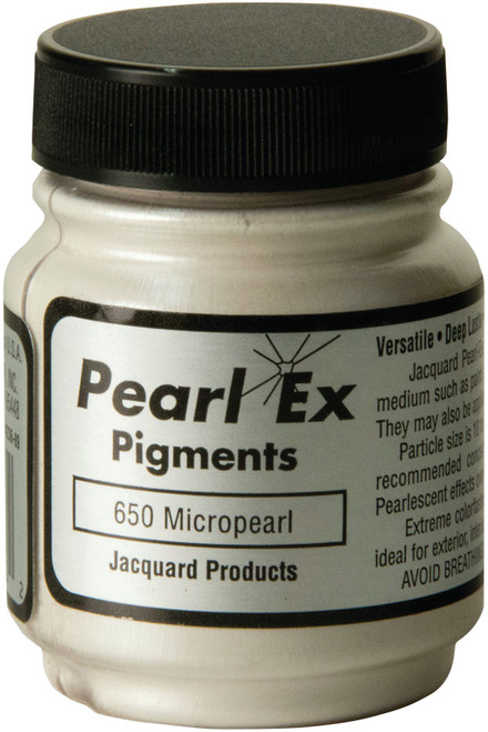 3 Pack Jacquard Pearl Ex Powdered Pigment .75oz-Micro Pearl JPX1-1650 - 743772165002