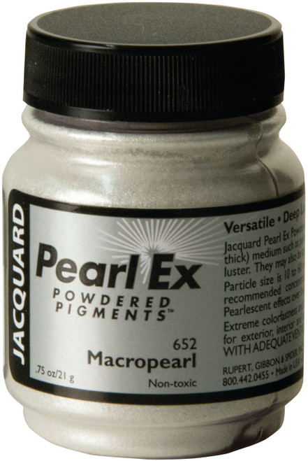 3 Pack Jacquard Pearl Ex Powdered Pigment .75oz-Macro Pearl JPX1-1652 - 743772165200