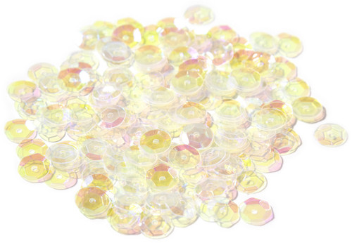 12 Pack - CousinDIY Cupped Sequins-Crystal Iridescent, 8mm 200/Pkg - 5A002F8P-868