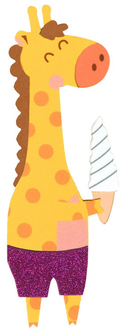 Krafty Kids DIY Foam-Fun Kit-Giraffe CK173-F