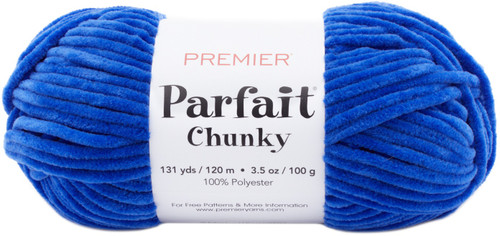 3 Pack Premier Parfait Chunky Yarn-Classic Blue 1150-28 - 847652096964