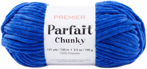 3 Pack - Premier Parfait Chunky Yarn-Classic Blue - 1150-28 - 847652096964 3 Pack - Premier Parfait Chunky Yarn-Classic Blue - 1150-28 - 847652096964