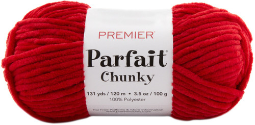 3 Pack - Premier Parfait Chunky Yarn-Cardinal - 1150-51 - 847652097190
