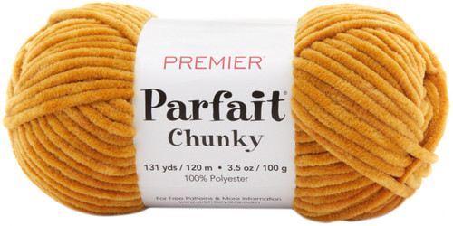 3 Pack Premier Parfait Chunky Yarn-Mustard 1150-29 - 847652096971