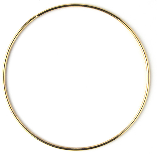 CousinDIY Metal Macrame Ring 8"-Gold 40000651