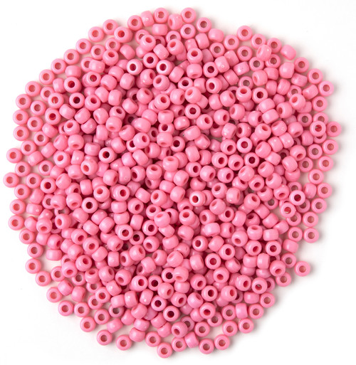 CousinDIY Pony Beads 6mmx9mm 720/Pkg-Opaque Light Pink A50026M3-854