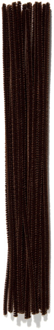 CousinDIY Chenille Stems 3mmx12" 25/Pkg-Brown A50026L9-00486