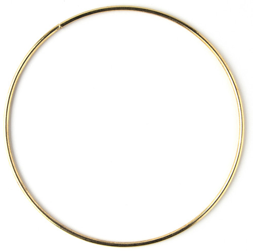 CousinDIY Metal Macrame Ring 19"-Gold 40000656