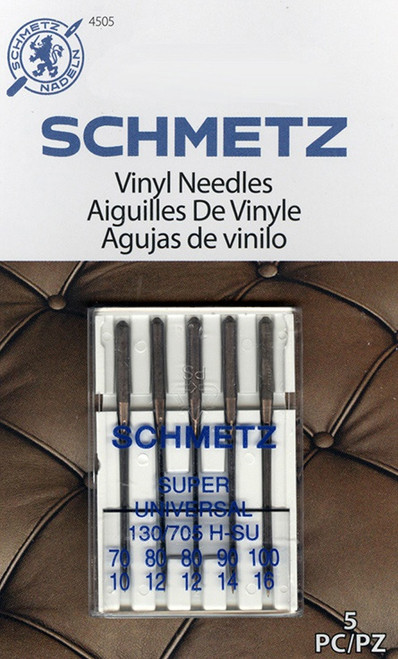 10 Pack - Schmetz Vinyl Needles-Assorted 5/Pkg - 4505 - 036346145051