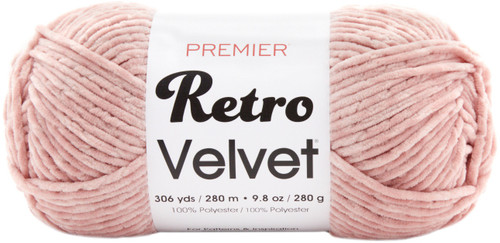 3 Pack - Premier Retro Velvet Yarn-Blush - 1088-25 - 840166800249 3 Pack - Premier Retro Velvet Yarn-Blush - 1088-25 - 840166800249