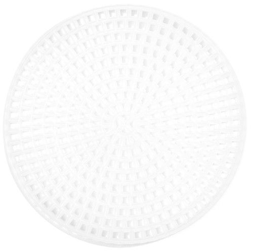 CousinDIY Plastic Canvas Shape 7 Count 3" 10/Pkg-Circle Clear - 40000730