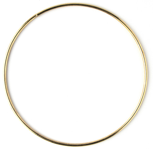 CousinDIY Metal Macrame Ring 4"-Gold 40000654