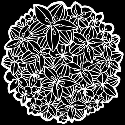 Crafter's Workshop Template 6"X6"-Peruvian Lily - TCW6X6XX-932 - 842254029327