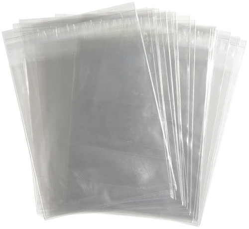 CousinDIY Self-Sealing Bags 36/Pkg-Clear, 5.25"X7.25" - 40000757 CousinDIY Self-Sealing Bags 36/Pkg-Clear, 5.25"X7.25" - 40000757