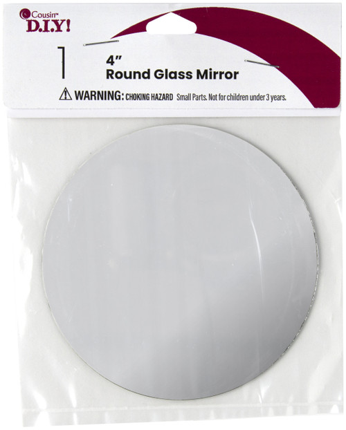 CousinDIY Round Glass Mirror-4" 40000660 - 191648095180