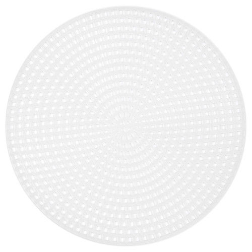 CousinDIY Plastic Canvas Shape 7 Count 4.5" 10/Pkg-Circle Clear - 40000717
