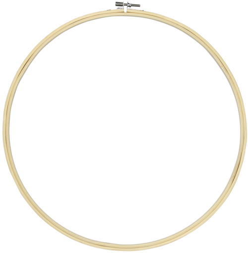 CousinDIY Natural Wood Quilt Hoop-14" - 00936 - 191648097207