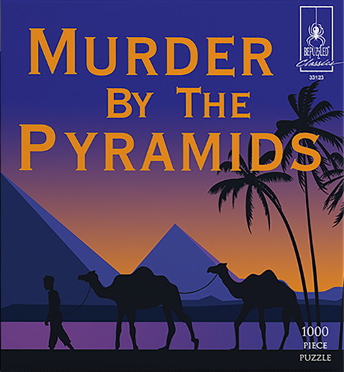 BePuzzled Mystery Jigsaw Puzzle 1000 Pieces 23"X29"-Murder By The Pyramids 33123 - 023332331239
