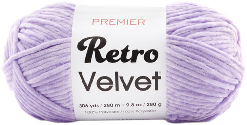 3 Pack - Premier Retro Velvet Yarn-Lavender - 1088-19 - 840166800188 3 Pack - Premier Retro Velvet Yarn-Lavender - 1088-19 - 840166800188