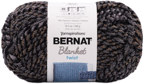 2 Pack Bernat Blanket Twist Yarn-Shadow 161957-57009 - 057355475007