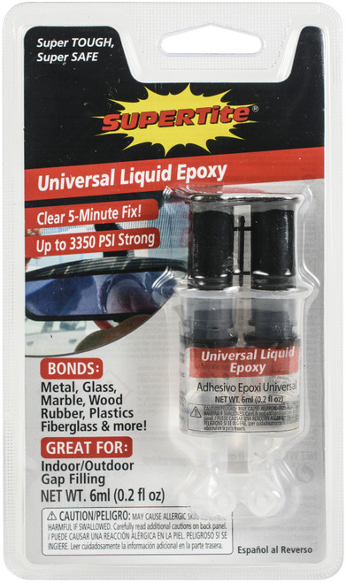 Beacon Super Tite Universal Liquid Epoxy Mini Epoxy Syringe-6ml - ST1036 - 852686008364