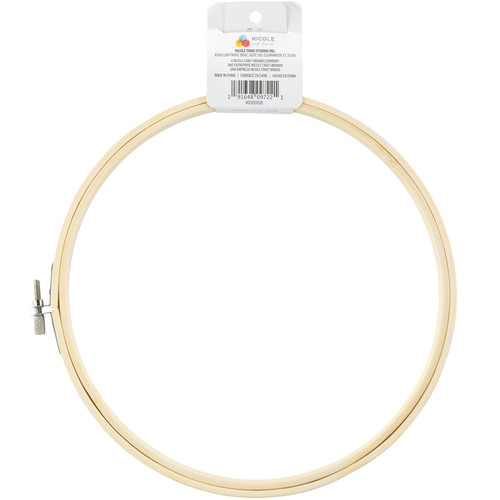 CousinDIY Natural Wood Hoop-9" - 00938 CousinDIY Natural Wood Hoop-9" - 00938
