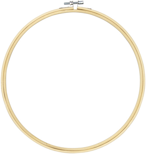 CousinDIY Natural Wood Hoop-10" - 00937