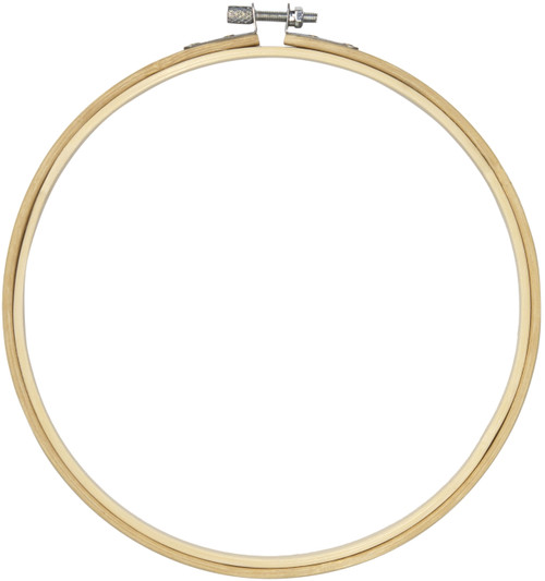 CousinDIY Natural Wood Hoop-7" - 00934