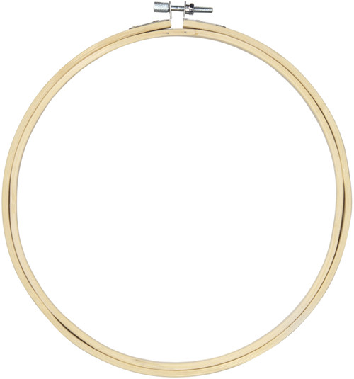 CousinDIY Natural Wood Hoop-8" - 00935 - 191648097191