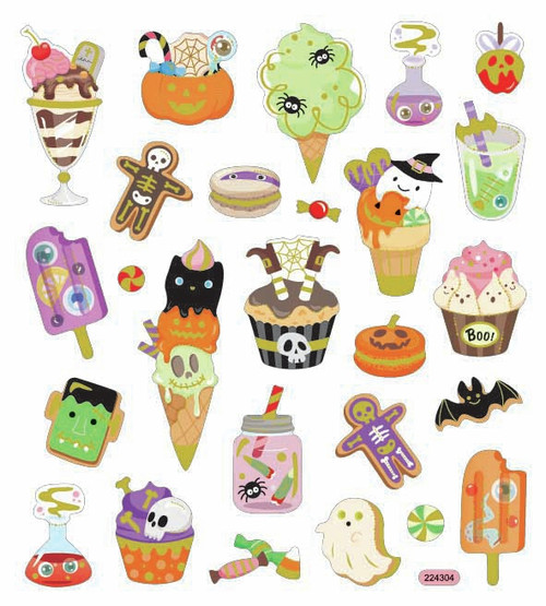 6 Pack - Sticker King Stickers-Halloween Party - SK129MC-1326 - 679924132618 6 Pack - Sticker King Stickers-Halloween Party - SK129MC-1326 - 679924132618