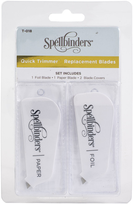 3 Pack Spellbinders Quick Trimmer Replacement Blades-For T017 -T018 - 813233048042