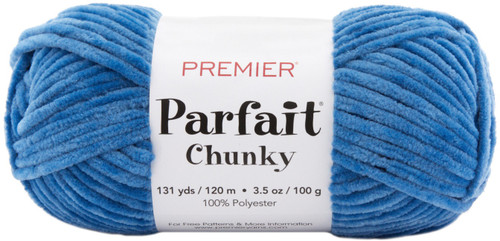 Premier Parfait Chunky Yarn-Cornflower - 1150-40 - 847652097084 Premier Parfait Chunky Yarn-Cornflower - 1150-40 - 847652097084