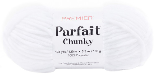 Premier Parfait Chunky Yarn-White - 1150-01 - 847652096698 Premier Parfait Chunky Yarn-White - 1150-01 - 847652096698