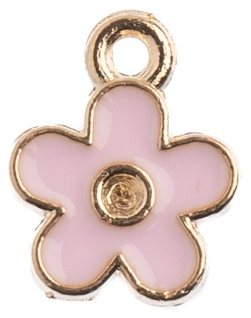 3 Pack John Bead Sweet & Petite Charms-Small Flower Pink, 10x12mm 10/Pkg 32640464-04