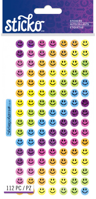 Sticko Stickers-Jelly Smileys SPCS05 - 015586511802