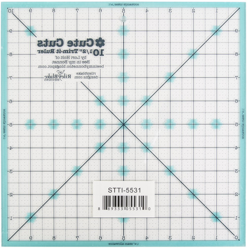 Riley Blake Trim It Square Ruler 10.5"- - STTI5531