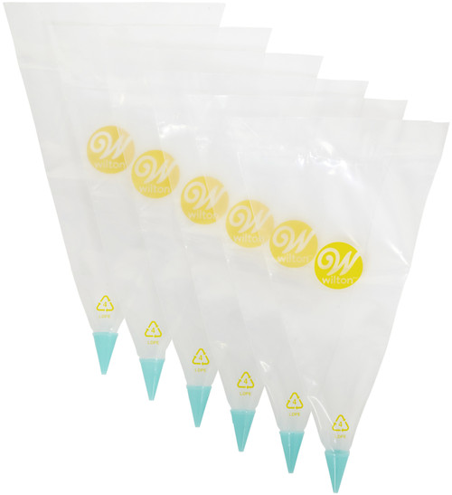 Wilton All-In-One Disposable Decorating Bag With Round Tip-#3 W40004-0000