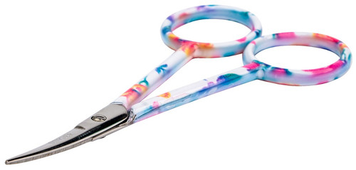 Singer Curved Embroidery Scissors 4"-Floral - 00401 Singer Curved Embroidery Scissors 4"-Floral - 00401