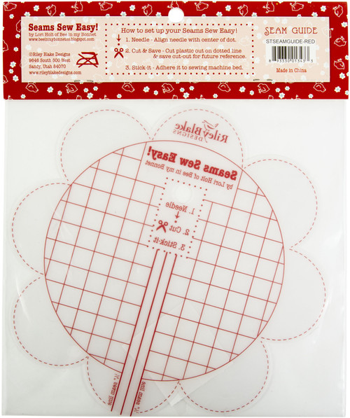 Riley Blake Seam Guide-Red - SSGRED Riley Blake Seam Guide-Red - SSGRED