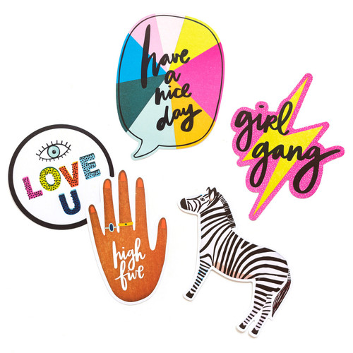 Amy Tan Brave & Bold Vinyl Stickers 7/PkgAT002108