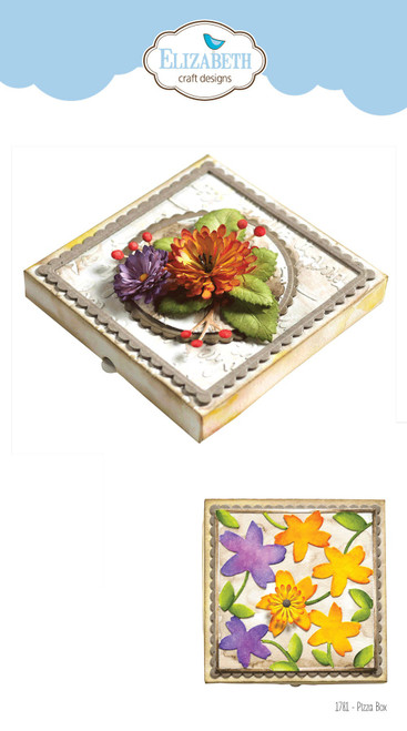 Elizabeth Craft Metal Die-Pizza Box - EC1781 Elizabeth Craft Metal Die-Pizza Box - EC1781
