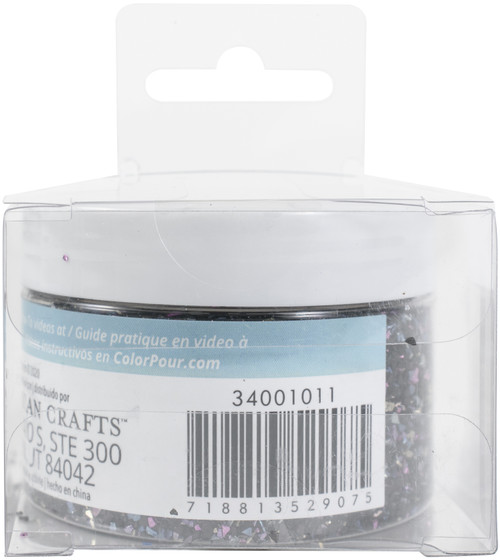 3 Pack American Crafts Color Pour Mix-Ins 4.9oz-Crushed Glass Ocean 34001011