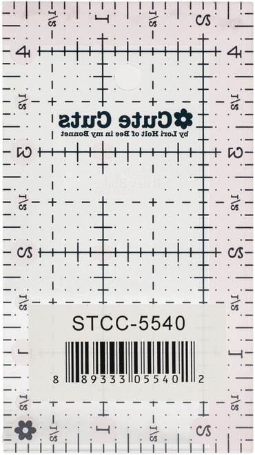 Riley Blake Cute Cuts Ruler 2.5"X4.5"- - STCC5540 Riley Blake Cute Cuts Ruler 2.5"X4.5"- - STCC5540